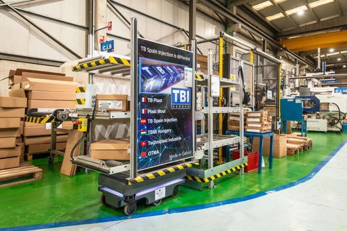 西班牙汽車行業(yè)塑料配件工廠中的自主移動(dòng)機(jī)器人助力礦山機(jī)械生產(chǎn)